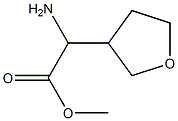 Methyl 2-amino-2-(tetrahydrofuran-3-yl)acetate Structure