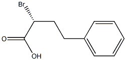 (R)-2-Bromo-4-phenylbutyric acid 구조식 이미지