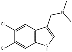 121872-64-8 1H-Indole-3-methanamine, 5,6-dichloro-N,N-dimethyl-