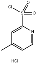 4-Methyl-pyridine-2-sulfonyl chloride hydrochloride Structure