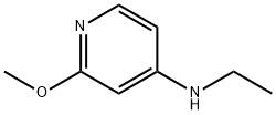 Ethyl-(2-methoxy-pyridin-4-yl)-amine Structure