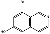 8-bromoisoquinolin-6-ol 구조식 이미지
