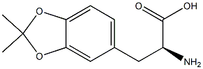 (S)-2-Amino-3-(2,2-dimethylbenzo[d][1,3]dioxol-5-yl)propanoic acid 구조식 이미지