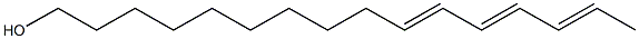 (10E,12E,14E)-Hexadecatrien-1-ol Structure