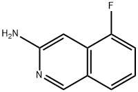 5-Fluoroisoquinolin-3-amine Structure