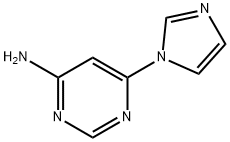 6-(1H-imidazol-1-yl)pyrimidin-4-amine Structure