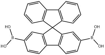 9,9'-spirobi[fluorene]-2,7-diyldiboronic acid Structure