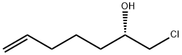 (S)-1-chlorohept-6-en-2-ol 구조식 이미지