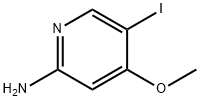 5-Iodo-4-methoxy-pyridin-2-ylamine Structure