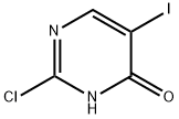 2-chloro-5-iodo-4(3H)-Pyrimidinone 구조식 이미지