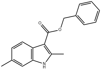 benzyl 2,6-Dimethylindole-3-carboxylate Structure