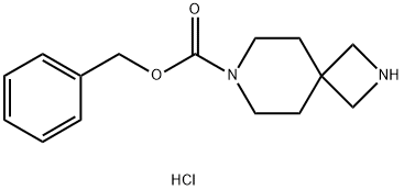 7-Cbz-2,7-diaza-spiro[3.5]nonane hydrochloride Structure