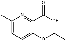 3-ethoxy-6-methylpicolinic acid Structure