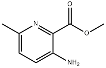 methyl 3-amino-6-methylpicolinate Structure