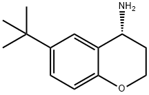 (4R)-6-(TERT-BUTYL)CHROMANE-4-YLAMINE 구조식 이미지