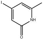 4-Iodo-6-methylpyridin-2(1H)-one Structure