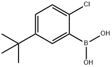 5-tert-butyl-2-chlorophenylboronic acid Structure