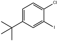 4-tert-Butyl-1-chloro-2-iodo-benzene Structure