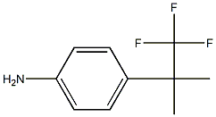 4-(1,1,1-trifluoro-2-methylpropan-2-yl)aniline 구조식 이미지