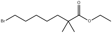 에틸-2,2-디메틸-7-브로모헵타노에이트 구조식 이미지