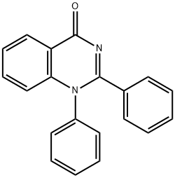 1,2-Diphenylquinazolin-4(1H)-one Structure