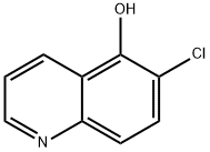 5-hydroxy-6-chloro-quinoline Structure