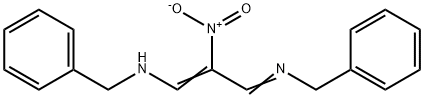 (1Z,3E)-N-benzyl-3-(benzylimino)-2-nitroprop-1-en-1-amine Structure