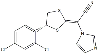 1240249-76-6 (R,Z)-2-(4-(2,4-dichlorophenyl)-1,3-dithiolan-2-ylidene)-2-(1H-imidazol-1-yl)acetonitrile
