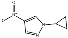 1-Cyclopropyl-4-nitro-1H-pyrazole Structure