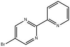 5-bromo-2-(pyridin-2-yl)pyrimidine Structure