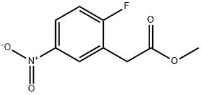 methyl 2-(2-fluoro-5-nitrophenyl)acetate Structure