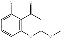1-(2-chloro-6-(methoxymethoxy)phenyl)ethanone 구조식 이미지