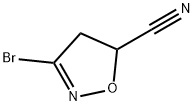 3-bromo-4,5-dihydroisoxazole-5-carbonitrile 구조식 이미지