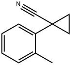 1-(2-methylphenyl)cyclopropanecarbonitrile Structure