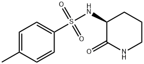 (S)-N-(2-Oxopiperidin-3-yl)-p-toluenesulfonamide Structure