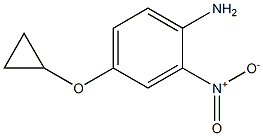 4-cyclopropoxy-2-nitroaniline 구조식 이미지