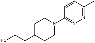 2-(1-(6-methylpyridazin-3-yl)piperidin-4-yl)ethanol Structure