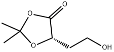 1,3-Dioxolan-4-one, 5-(2-hydroxyethyl)-2,2-dimethyl-, (5S)- Structure