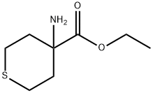 ethyl 4-aminothiane-4-carboxylate Structure