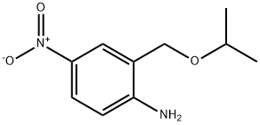 2-(isopropoxymethyl)-4-nitroaniline Structure