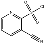 3-cyanopyridine-2-sulfonyl chloride 구조식 이미지