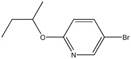 5-bromo-2-sec-butoxypyridine Structure
