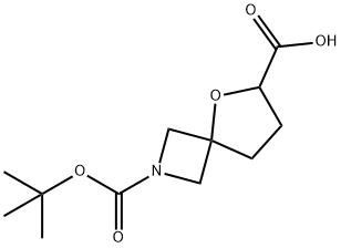 5-Oxa-2-Aza-Spiro[3.4]Octane-2,6-Dicarboxylic Acid 2-Tert-Butyl Ester 구조식 이미지