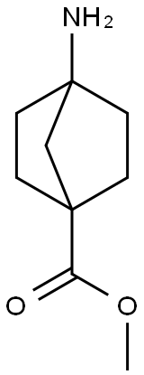 methyl 4-aminobicyclo[2.2.1]heptane-1-carboxylate 구조식 이미지