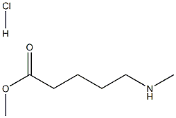 methyl 5-(methylamino)pentanoate hydrochloride Structure