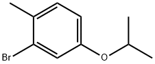 2-Bromo-4-isopropoxy-1-methylbenzene Structure