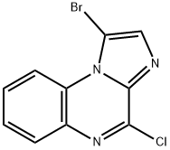 1-Bromo-4-chloroimidazo[1,2-a]quinoxaline Structure