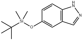 5-[[(1,1-dimethylethyl)dimethylsilyl]oxy]-1H-Indazole Structure