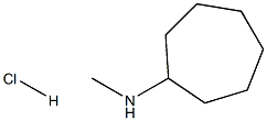 N-Methylcycloheptanamine hydrochloride 구조식 이미지