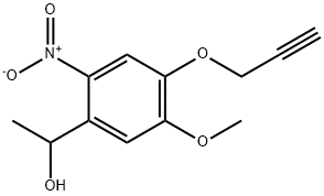 1255792-05-2 alpha-Methyl-5-methoxy-2-nitro-4-(2-propyn-1-yloxy)benzyl Alcohol